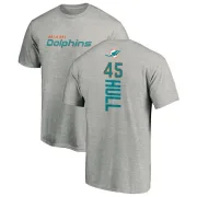 Mike Hull Miami Dolphins Backer T-Shirt - Ash