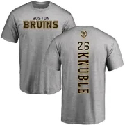 Mike Knuble Boston Bruins Backer T-Shirt - Ash