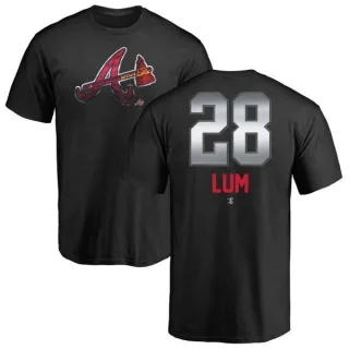 Mike Lum Atlanta Braves Midnight Mascot T-Shirt - Black