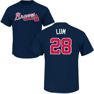 Mike Lum Atlanta Braves Name & Number T-Shirt - Navy