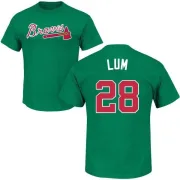 Mike Lum Atlanta Braves St. Patrick's Day Name & Number T-Shirt - Green