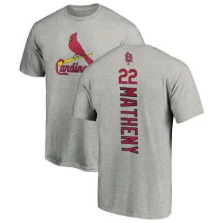 Mike Matheny St. Louis Cardinals Backer T-Shirt - Ash