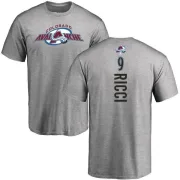 Mike Ricci Colorado Avalanche Backer T-Shirt - Ash