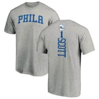 Mike Scott Philadelphia 76ers Ash Backer T-Shirt