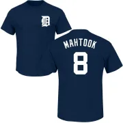 Mikie Mahtook Detroit Tigers Name & Number T-Shirt - Navy