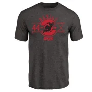 Miles Wood New Jersey Devils Insignia Tri-Blend T-Shirt - Black