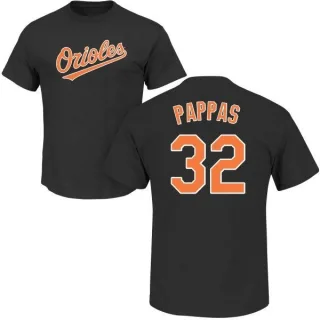 Milt Pappas Baltimore Orioles Name & Number T-Shirt - Black