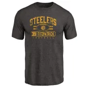 Minkah Fitzpatrick Pittsburgh Steelers Flanker Tri-Blend T-Shirt - Black