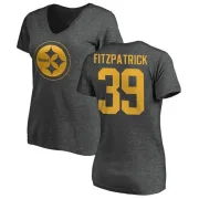 Minkah Fitzpatrick Women's Pittsburgh Steelers One Color T-Shirt - Ash