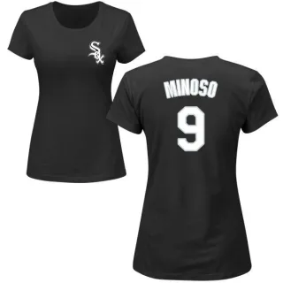 Minnie Minoso Women's Chicago White Sox Name & Number T-Shirt - Black