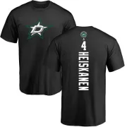 Miro Heiskanen Dallas Stars Backer T-Shirt - Black