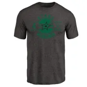 Miro Heiskanen Dallas Stars Insignia Tri-Blend T-Shirt - Black