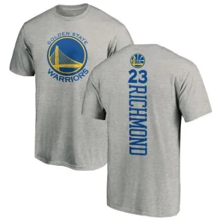 Mitch Richmond Golden State Warriors Ash Backer T-Shirt