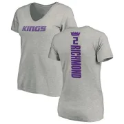 Mitch Richmond Women's Sacramento Kings Ash Backer T-Shirt