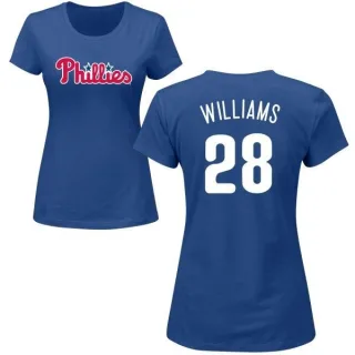 Mitch Williams Women's Philadelphia Phillies Name & Number T-Shirt - Royal