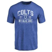 Mo Alie-Cox Indianapolis Colts Flanker Tri-Blend T-Shirt - Royal