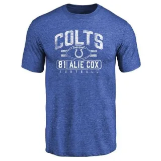 Mo Alie-Cox Indianapolis Colts Flanker Tri-Blend T-Shirt - Royal