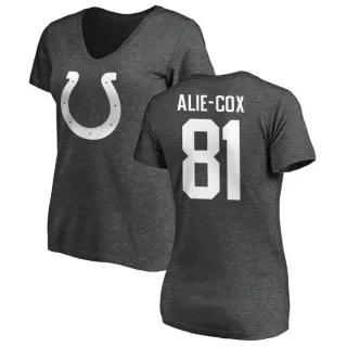 Mo Alie-Cox Women's Indianapolis Colts One Color T-Shirt - Ash