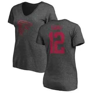 Mohamed Sanu Women's Atlanta Falcons One Color T-Shirt - Ash