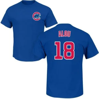 Moises Alou Chicago Cubs Name & Number T-Shirt - Royal