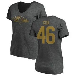 Morgan Cox Women's Baltimore Ravens One Color T-Shirt - Ash