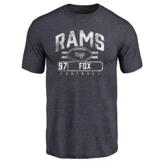 Morgan Fox Los Angeles Rams Flanker Tri-Blend T-Shirt - Navy