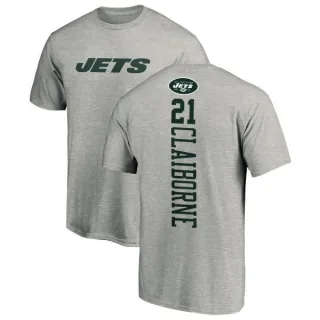 Morris Claiborne New York Jets Backer T-Shirt - Ash