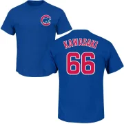 Munenori Kawasaki Chicago Cubs Name & Number T-Shirt - Royal