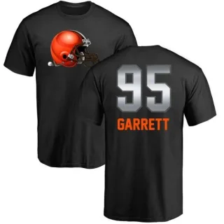 Myles Garrett Cleveland Browns Midnight Mascot T-Shirt - Black