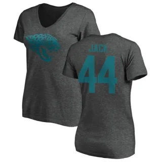 Myles Jack Women's Jacksonville Jaguars One Color T-Shirt - Ash