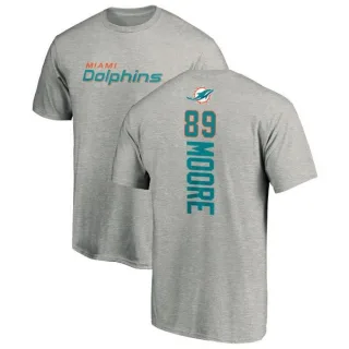 Nat Moore Miami Dolphins Backer T-Shirt - Ash