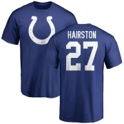 Nate Hairston Indianapolis Colts Name & Number Logo T-Shirt - Royal