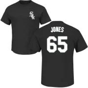 Nate Jones Chicago White Sox Name & Number T-Shirt - Black