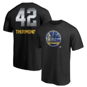 Nate Thurmond Golden State Warriors Black Midnight Mascot T-Shirt