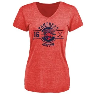 Nathan Horton Women's Florida Panthers Insignia Tri-Blend T-Shirt - Red