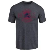 Nathan MacKinnon Colorado Avalanche Insignia Tri-Blend T-Shirt - Navy