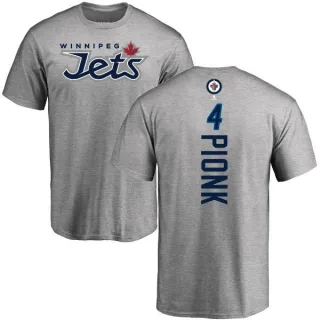 Neal Pionk Winnipeg Jets Backer T-Shirt - Ash