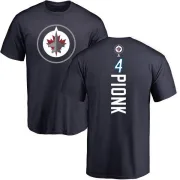 Neal Pionk Winnipeg Jets Backer T-Shirt - Navy