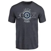 Neal Pionk Winnipeg Jets Insignia Tri-Blend T-Shirt - Navy