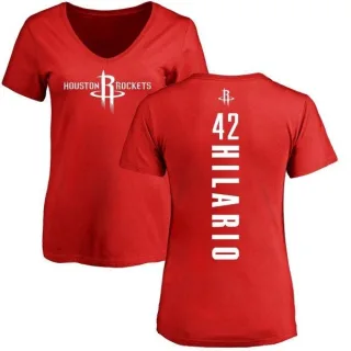 Nene Hilario Women's Houston Rockets Red Backer T-Shirt