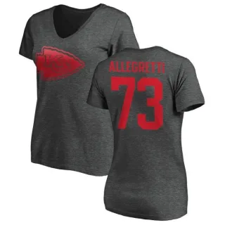 Nick Allegretti Women's Kansas City Chiefs One Color T-Shirt - Ash