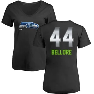 Nick Bellore Women's Seattle Seahawks Midnight Mascot T-Shirt - Black