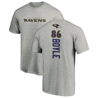 Nick Boyle Baltimore Ravens Backer T-Shirt - Ash