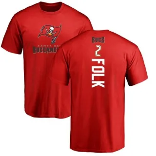 Nick Folk Tampa Bay Buccaneers Backer T-Shirt - Red