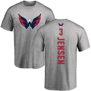 Nick Jensen Washington Capitals Backer T-Shirt - Ash