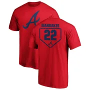 Nick Markakis Atlanta Braves RBI T-Shirt - Red