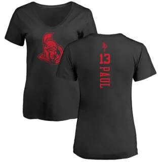 Nick Paul Women's Ottawa Senators One Color Backer T-Shirt - Black