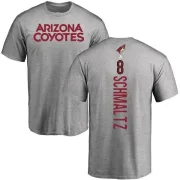 Nick Schmaltz Arizona Coyotes Backer T-Shirt - Ash