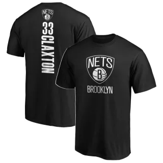 Nicolas Claxton Brooklyn Nets Black Backer T-Shirt