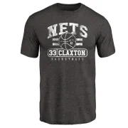 Nicolas Claxton Brooklyn Nets Black Baseline Tri-Blend T-Shirt